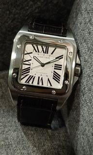 Cartier Santos 100 XL Automatic Mechanical Watch