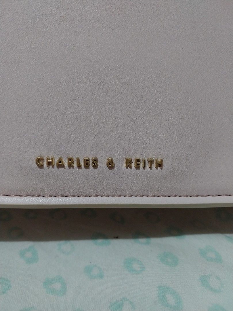 Charles Keith Plush Powder Bag Luxury Bags Wallets on Carousell