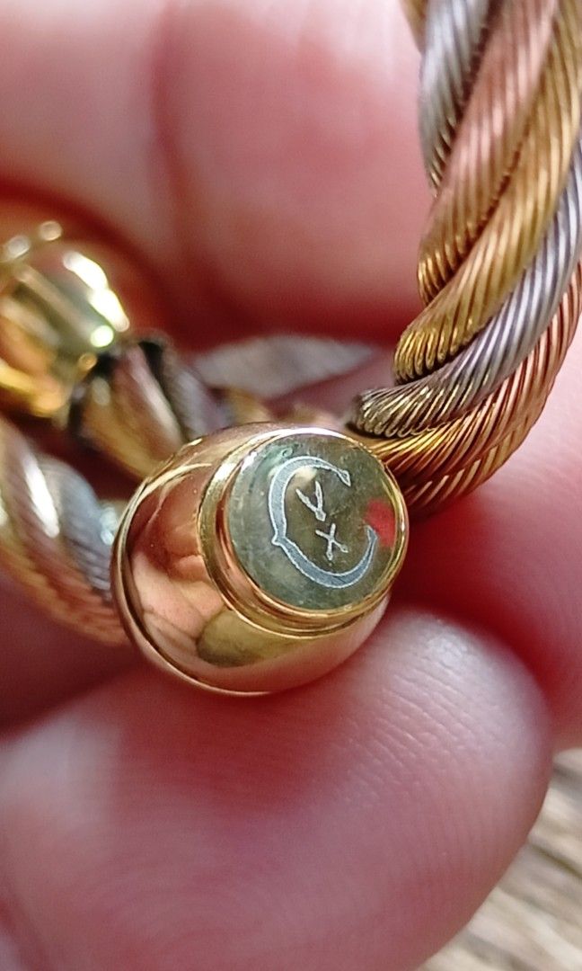 Charriol bangle from japan (Category: Luxury Accessories) located in Quezon City. Submitted by liambags (Listing ID 1296570351, Image 3). Description: Charriol bangle 3 tone from japan no flaws size 17 with gift box kindly pm me.