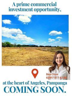 Commercial Lot for Sale in Angeles Pampanga Centrala Alveo Near Marquee Mall Ayala land