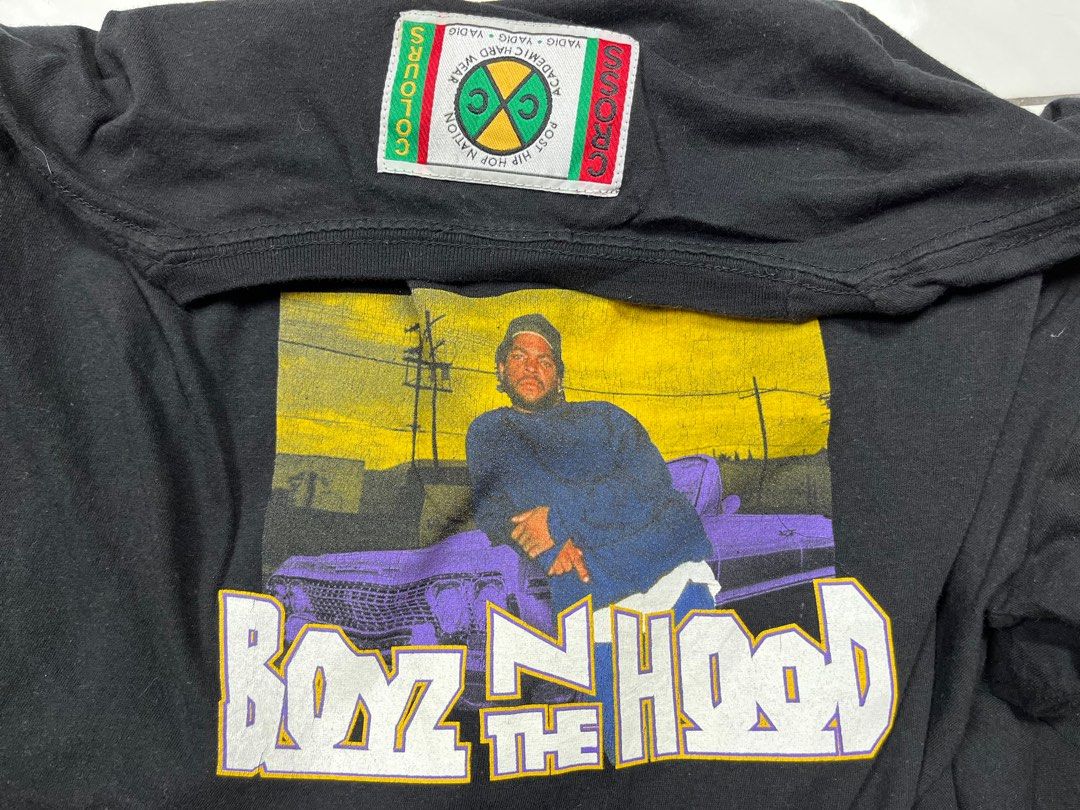 Cross Colours Boyz N The Hood Ice Cube Hip Hop Shirt, Luxury, Apparel