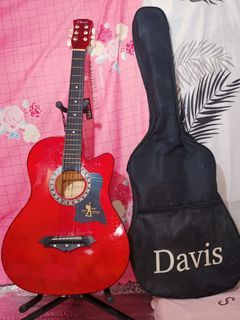 Davis Guitar (FREE GUITAR STAND, FREE GUITAR STRAP, FREE GUITAR PICK, FREE GUITAR BAG