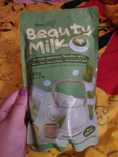Dear Face Beauty Milk Matcha