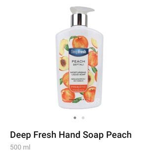 Deepfresh PEACH Moisturizing Liquid Soap PREBIOTIC