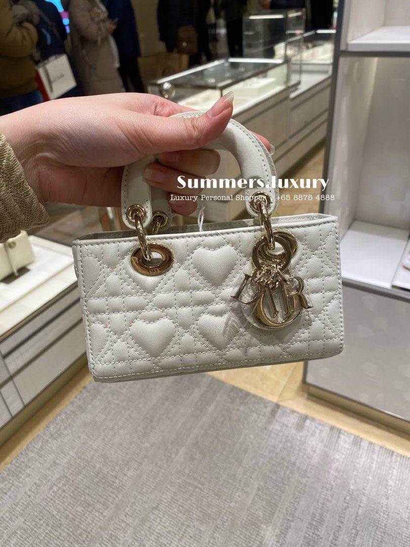 Dior Heart Shaped Micro D Joy Bag