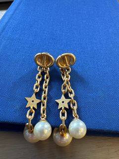 Dior SHINY-D ピアス Dior Crystal Pearl Dior Shiny D Earrings Dior Shiny D
