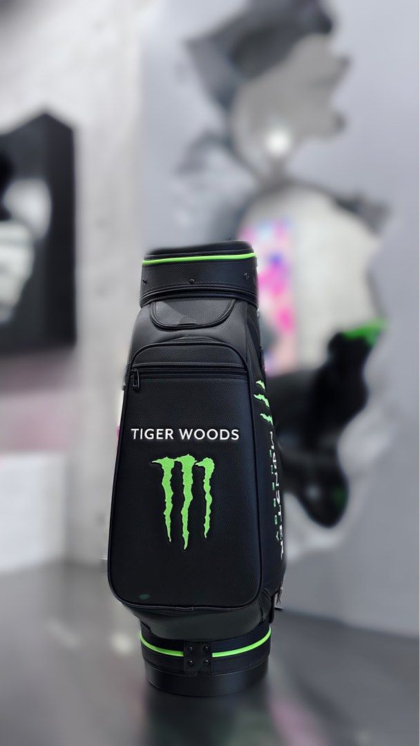 Tiger woods monster energy golf bag best sale