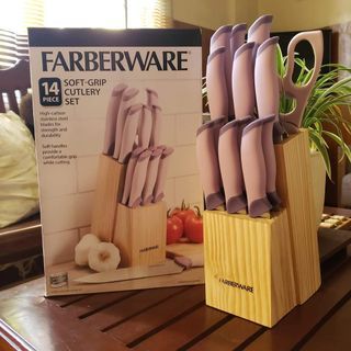 FABERWARE 14-piece Soft-grip Cutlery Set