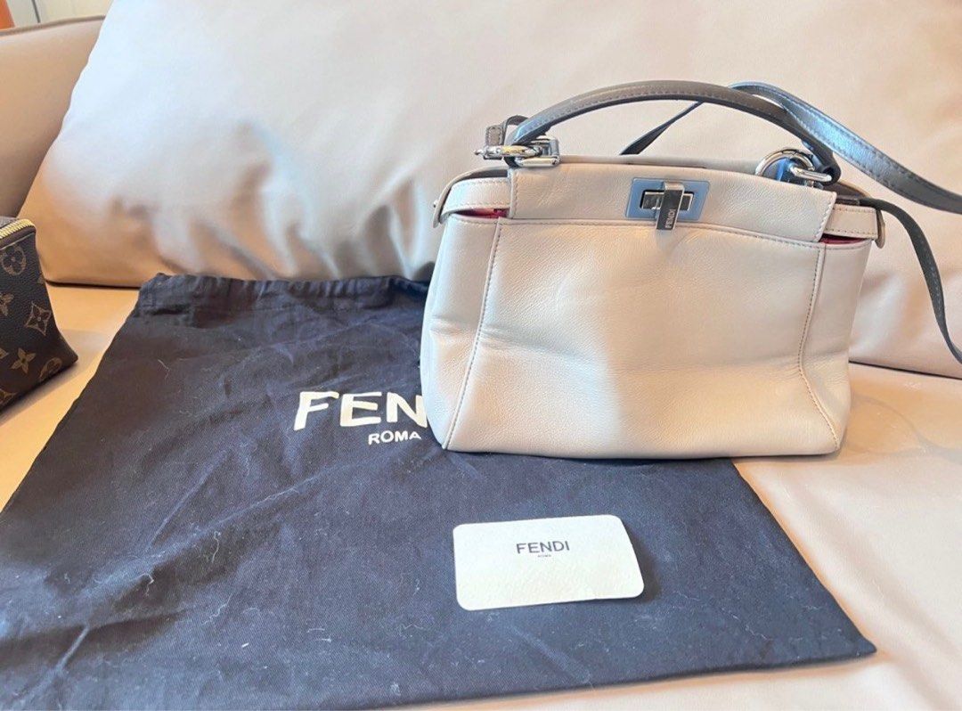 Fendi Peekaboo Bag (Category: Luxury Bags & Wallets) located in Mandaluyong City. Submitted by shoppers780 (Listing ID 1296586218, Image 1). Description: Authentic Fendi Peekaboo mini bag With dustbag Expect signs of use.