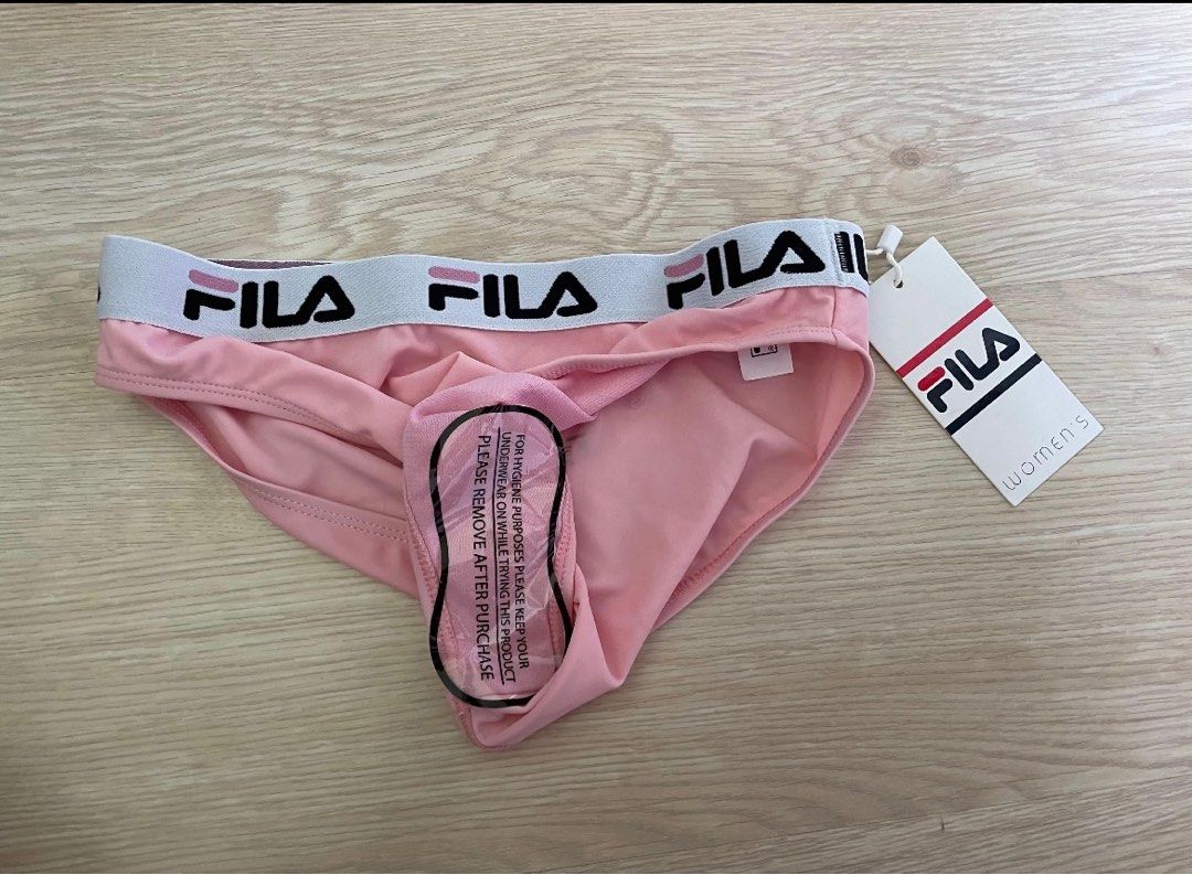 Fila Tape Bikini Bottoms Women s Fashion Activewear on Carousell
