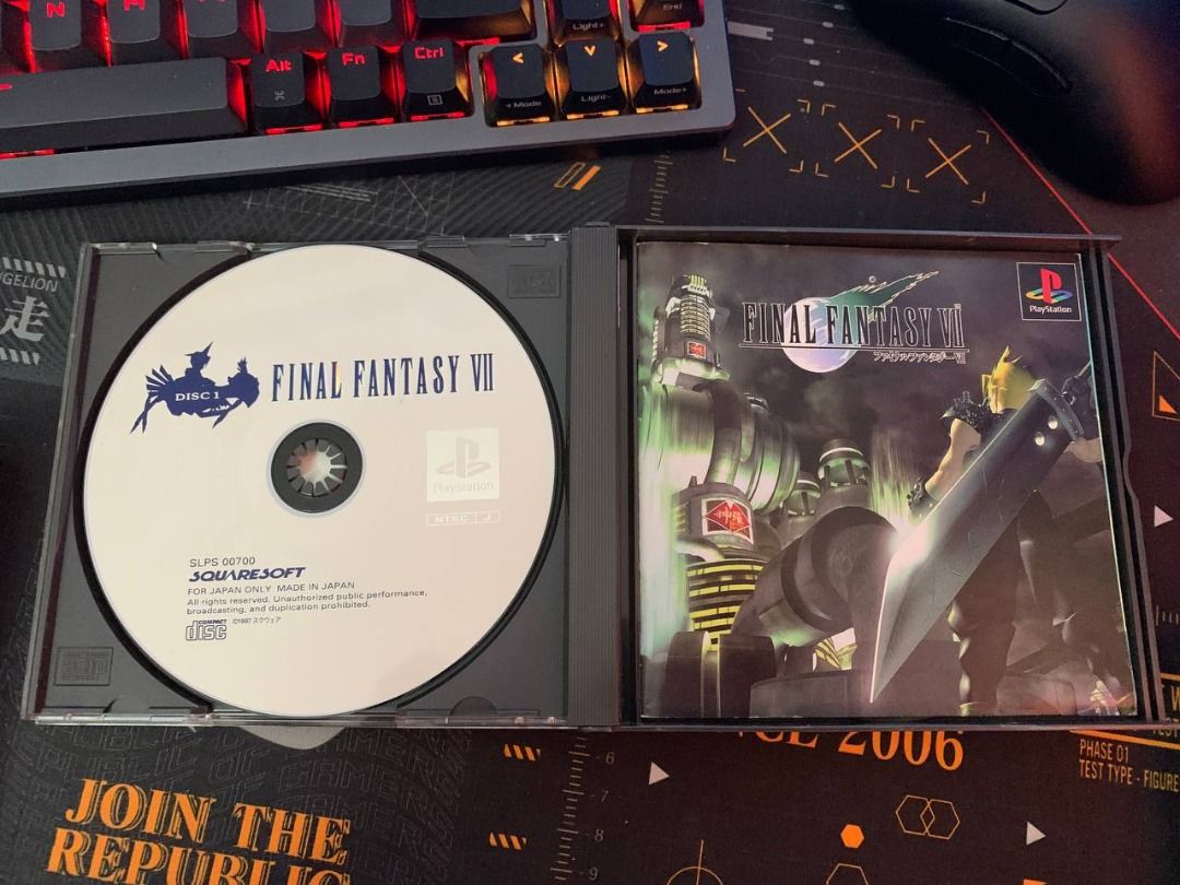 Final Fantasy 7, 8 & 9 PS1 JP Discs, Hobbies & Toys, Toys & Games on ...