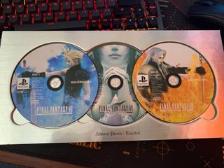 Final Fantasy 7 International Advent Pieces Limited Edition PS1 CD