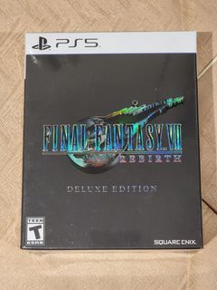 Final Fantasy 7 Rebirth Deluxe Edition (Sealed) R1 US Region for PS5