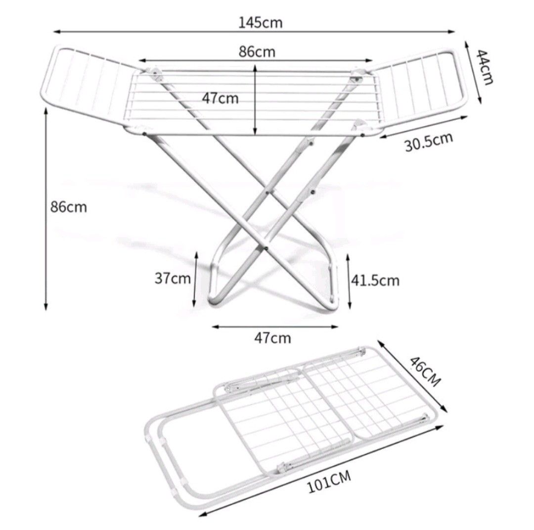 Foldable drying laundry rack64884987953922111