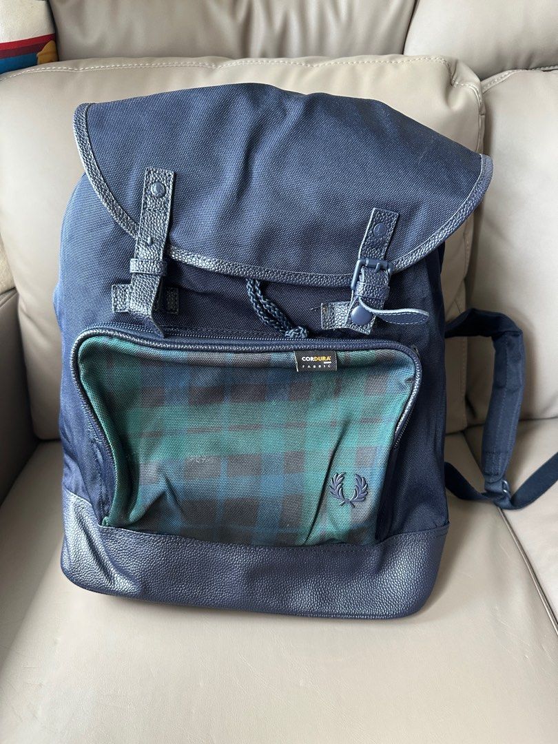 Fred perry roll top backpack best sale