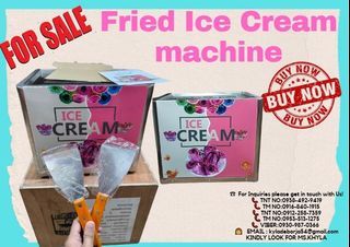 FRIED ICE CREAM MACHINE