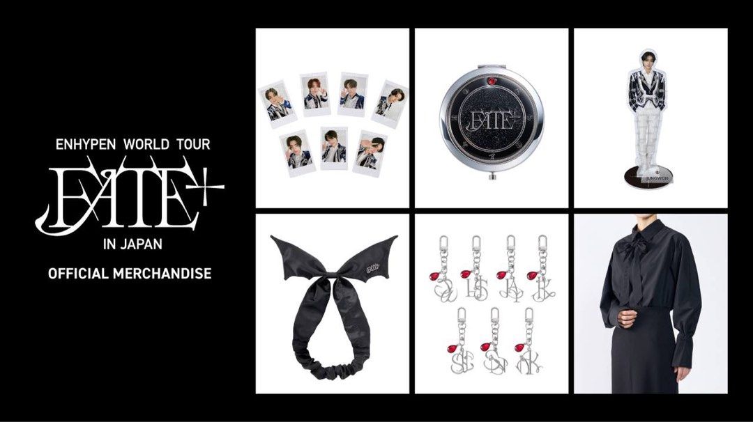 GO ]ENHYPEN WORLD TOUR 'FATE PLUS' IN JAPAN OFFICIAL MERCH, Hobbies & Toys,  Memorabilia & Collectibles, K-Wave on Carousell