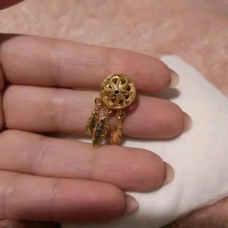 Gold Pandora dreamcatcher charm pendant in gold