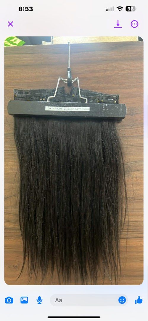 Hair extensions human hair (Category: Hair) located in Pasig City. Submitted by rowena.sonido (Listing ID 1296571082, Image 1). Description: .