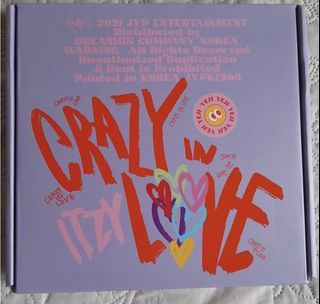 ITZY Crazy in Love Album