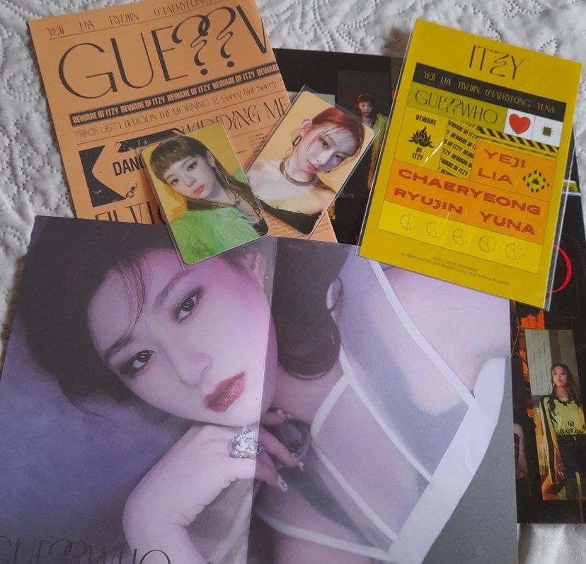 ITZY Guess Who (Category: K-Wave Merchandise) located in Paranaque City. Submitted by helloooooopoo (Listing ID 1296694501, Image 1). Description: Gcash Payment +sf Message for more questions.