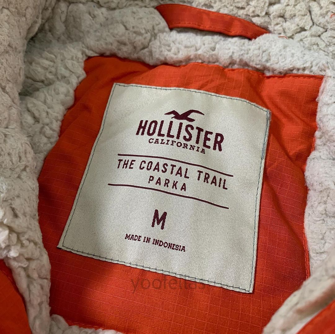 Hollister the coastal trail parka shop