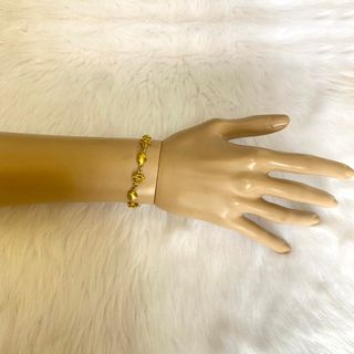 Kamable Japan Gold Tone Health Bracelet