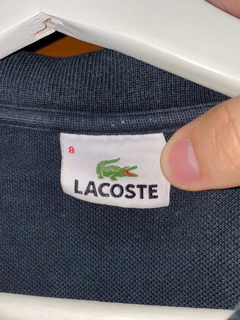 Lacoste and Tommy Polo Shirts (Category: Tshirts & Polo Shirts ) located in Quezon City. Submitted by migo21 (Listing ID 1296583203, Image 3). Description: Lacoste Black Polo No Size 29x28 Issue on left sleeve P300 Tommy Hilfiger Green Polo L 31x22 P400 Get all for P500 .