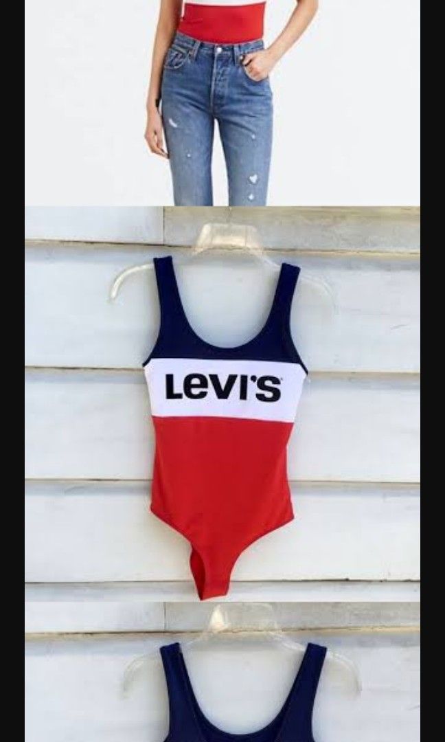 Levi s swimwear top Women s Fashion Activewear on Carousell