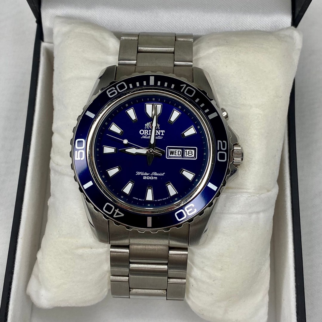 Like new Orient CEM75002D Mako XL Barang Mewah Jam Tangan di Carousell