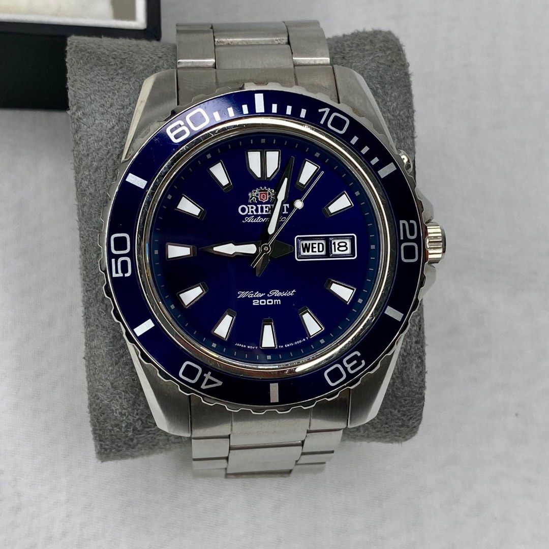 Like new Orient CEM75002D Mako XL