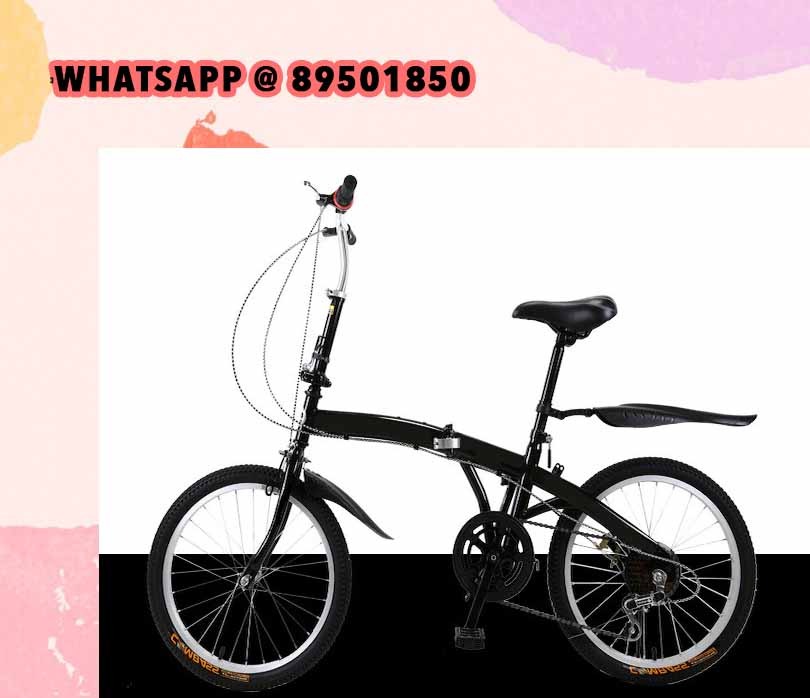 LIMITED STOCKS Foldable 20 folding bicycle Mountain bike food kid rack bag 16 baby mesh child adult 24 20 seat 26 seat 29 thermal children lady delivery inch 27.5 Put WA 89501850
