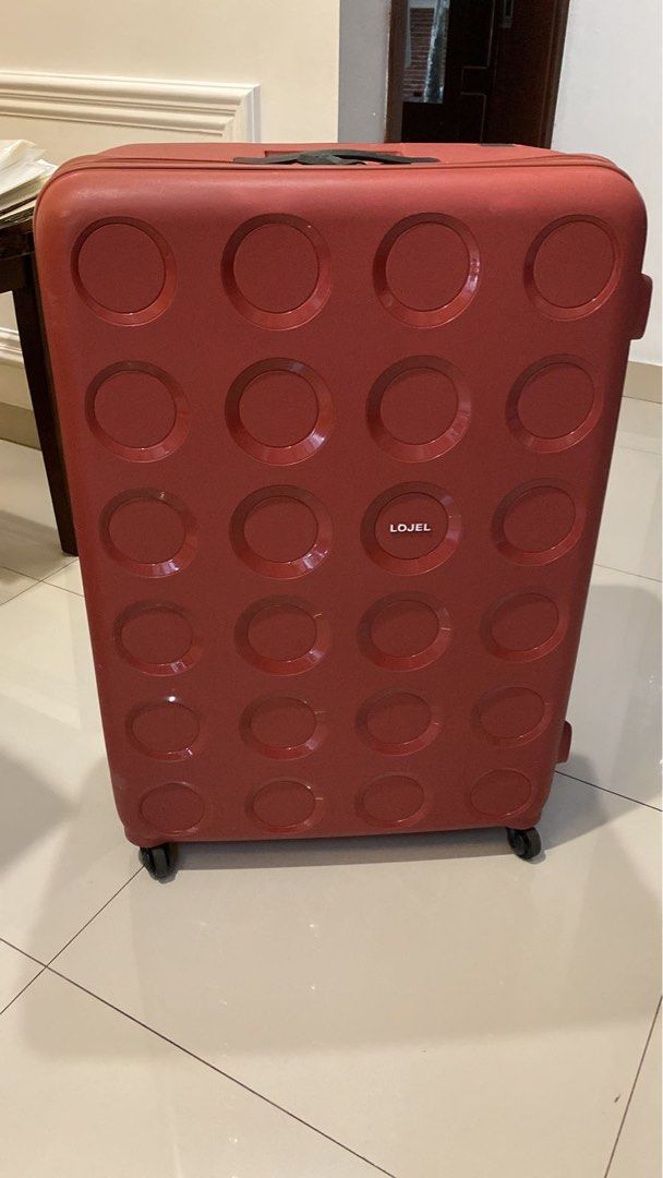 Lojel Vita Lojel Luggage Review Lojel Vita Large Marsala Red