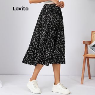 lovito long skirt