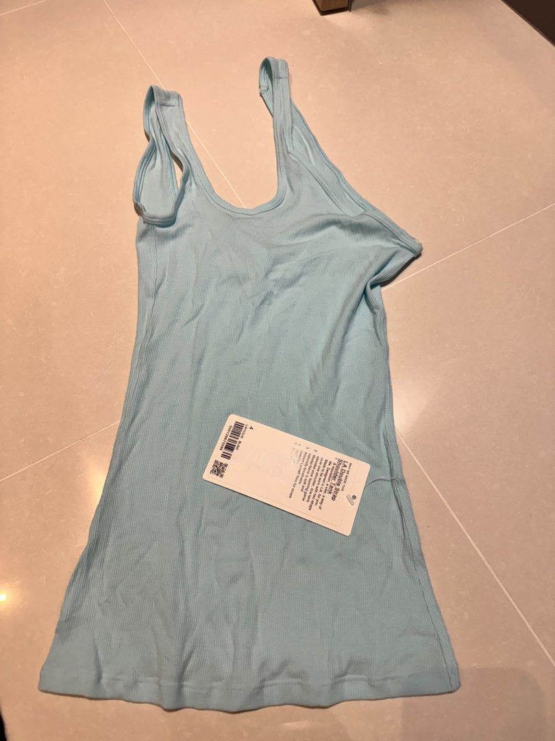Lululemon LA double strap shoulder tank Women s Fashion Activewear on Carousell
