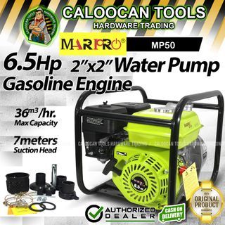 MARPRO USA 6.5HP 2"x2" Gasoline Water Pump Set (MP50)