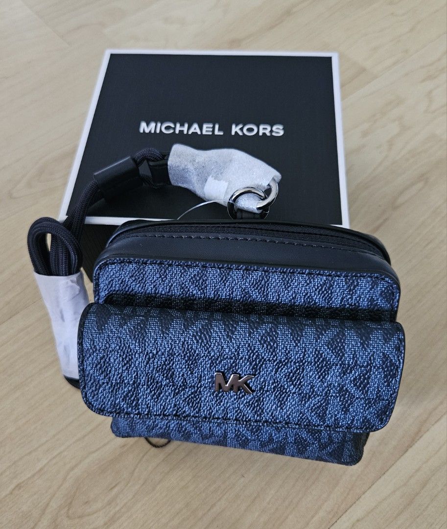 Michael kors camera bag blue new arrivals