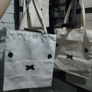Miffy Tote Bags with keychain holder