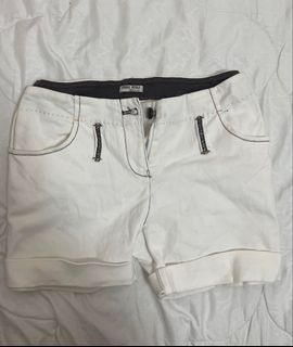Miu Miu White Shorts