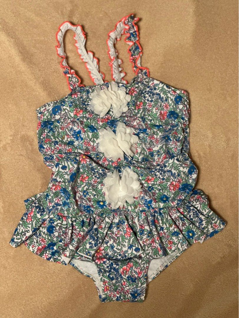 Monsoon baby girl swimsuit swimwear 2 3 yrs Carousell