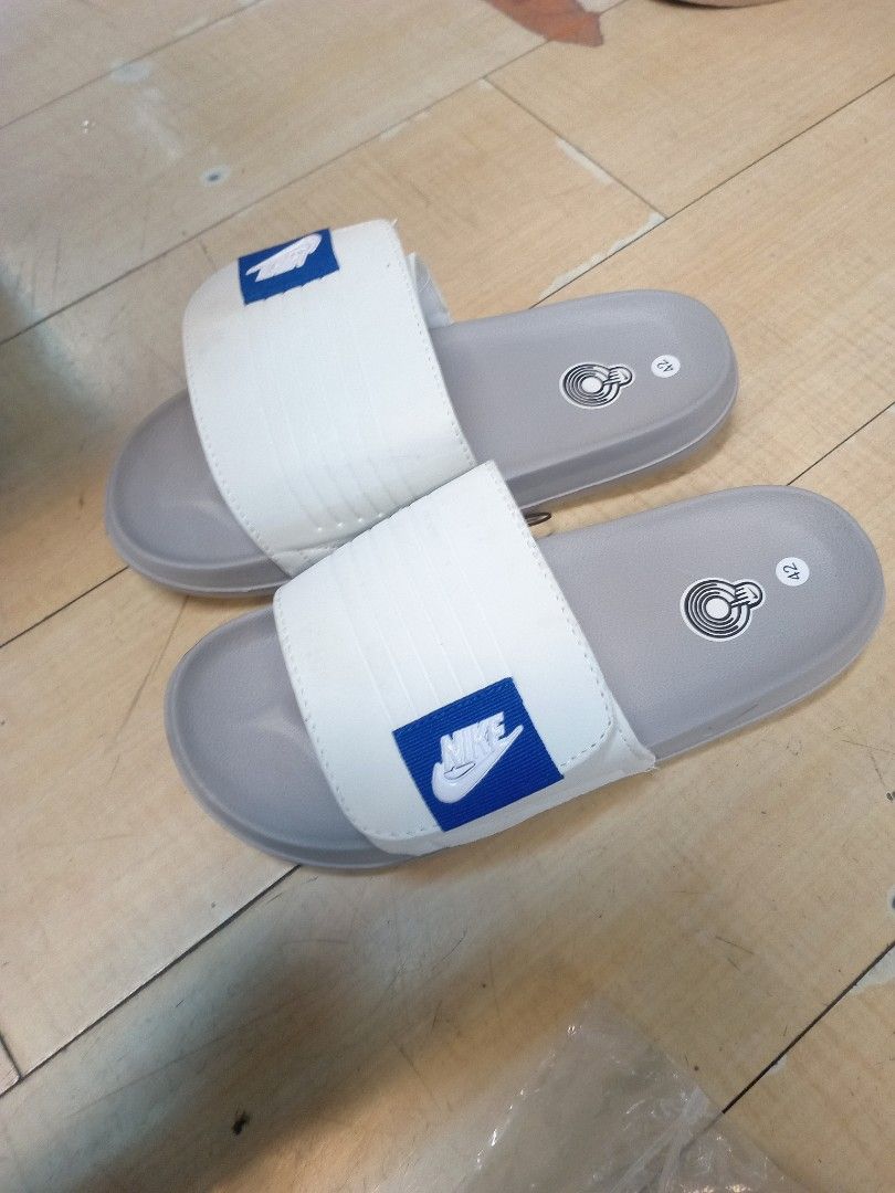 Nike velcro slippers cheap