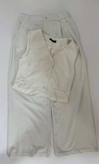 Off-White Shein Vest + Trouser