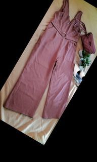 Old rose jumpsuits from Singapore