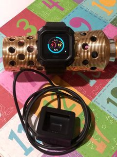 Original Fitbit Blaze Smartwatch with Supcase UB Pro Watch Band