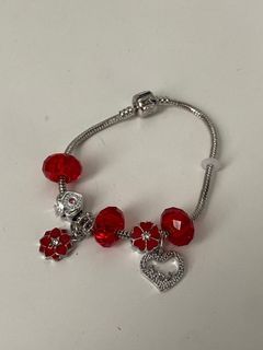Pandora Charm Bracelet Red Apple