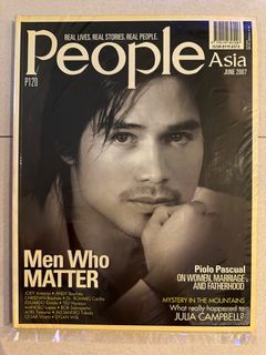 People Asia Magazine June 2007 Piolo Pascual