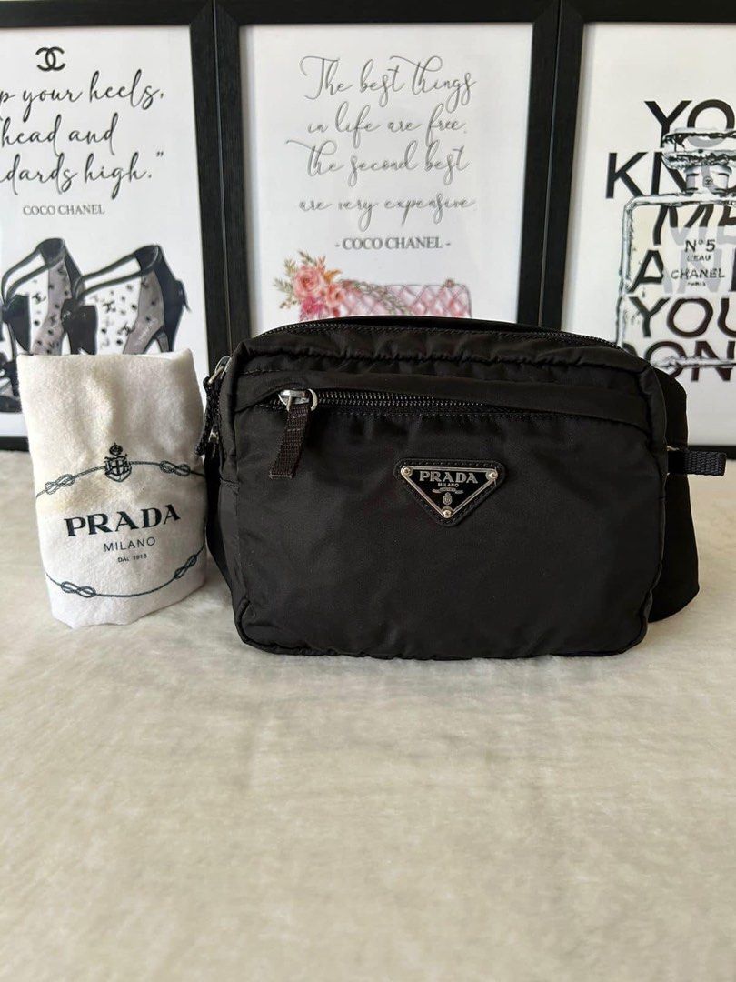 Prada barra bumbag