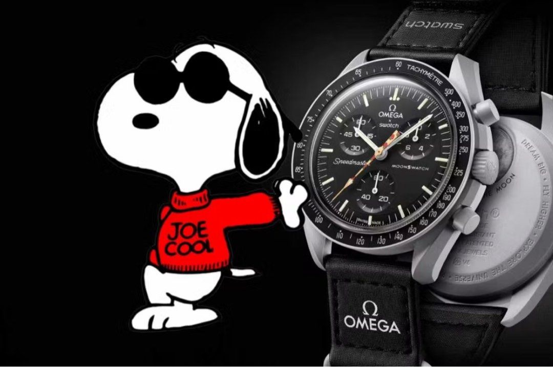 Snoopy x OMEGA x Swatch BIOCERAMIC - 時計