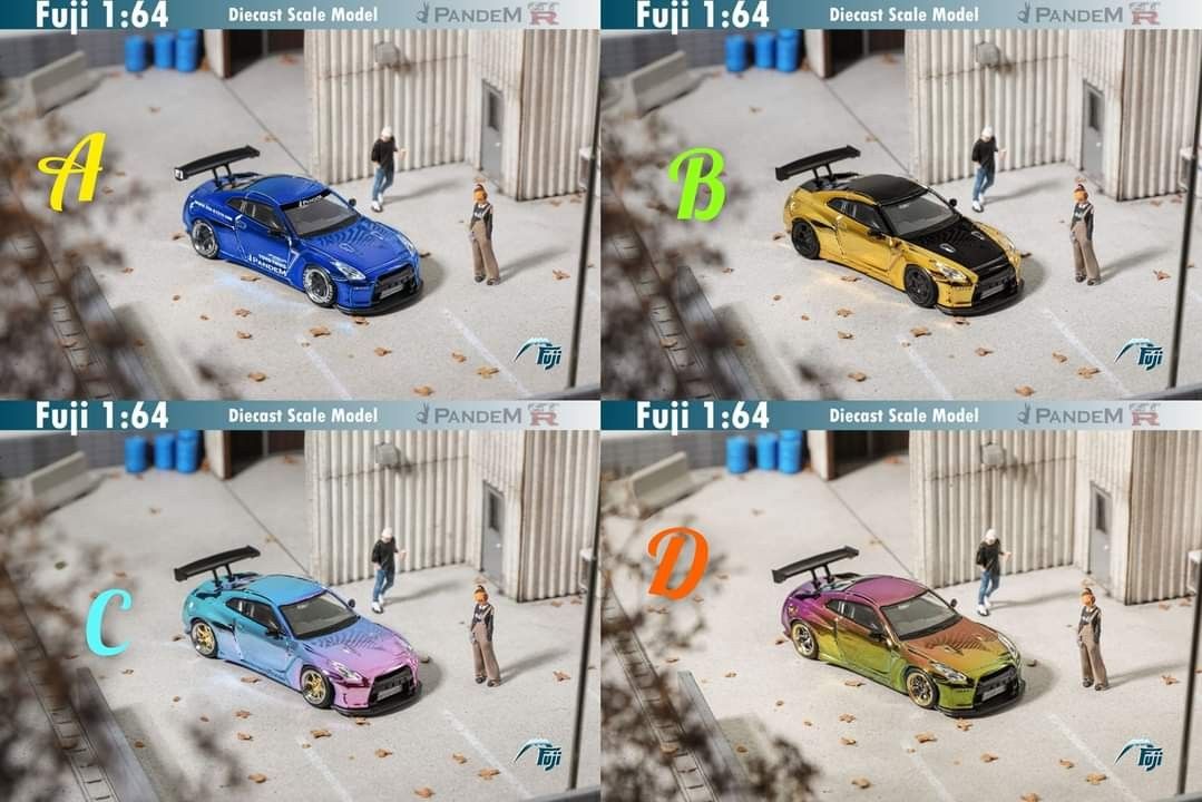 Preorders 1/64 Fuji Skyline R35 Pandem Chrome, Hobbies & Toys, Toys ...