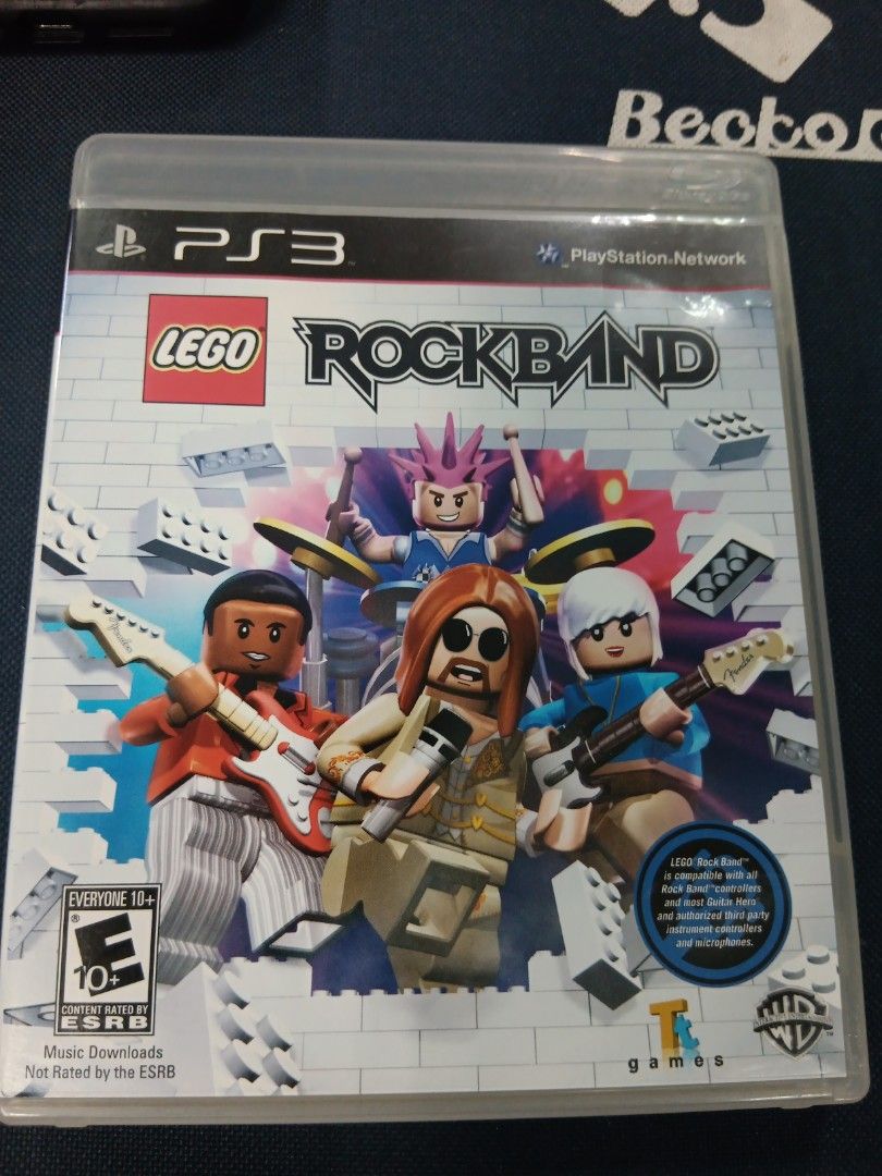 PS3 Lego Rockband (Category: PlayStation) located in Manila. Submitted by ayinong0453384 (Listing ID 1296657170, Image 1). Description: item is in excellent condition working mint pm for order.